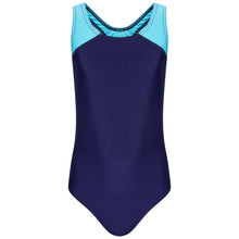 Girls Navy Swimsuit