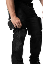 Sam Caan Men Work Trousers Combat Cargo Pockets Black STY7