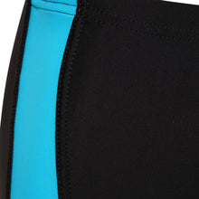 Men Swim Trunk Black Turquoise
