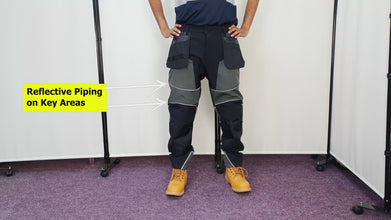 Men Waterproof Work Trouser with Holster Pockets