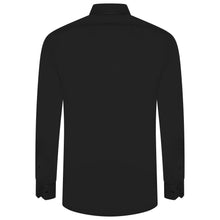Men Black Slim Fit Shirt SC316