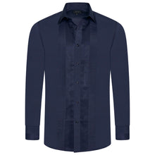 Men Navy Slim Fit Shirt SC311