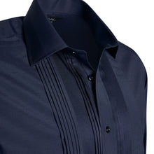 Men Navy Slim Fit Shirt SC311
