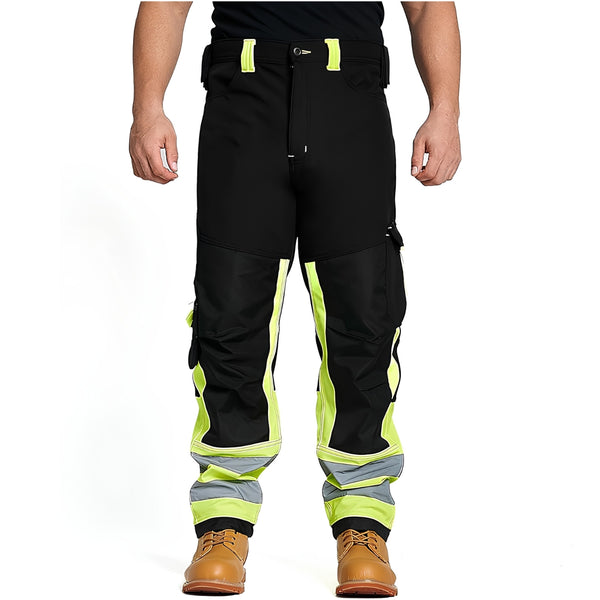 Sam Caan Men's Softshell Work Trousers with Multi Pockets