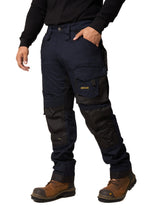Sam Caan Heavy Duty Multi Pockets Men Work Trouser Navy STY9