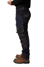 Sam Caan Heavy Duty Multi Pockets Men Work Trouser Navy STY9