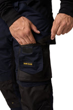 Sam Caan Heavy Duty Multi Pockets Men Work Trouser Navy STY9