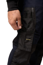 Sam Caan Heavy Duty Multi Pockets Men Work Trouser Navy STY9