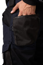 Sam Caan Heavy Duty Multi Pockets Men Work Trouser Navy STY9
