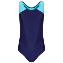 Girls Navy Swimsuit