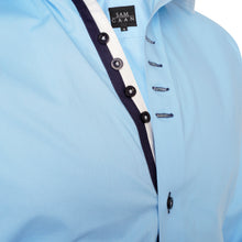 Men Blue Dress Shirt