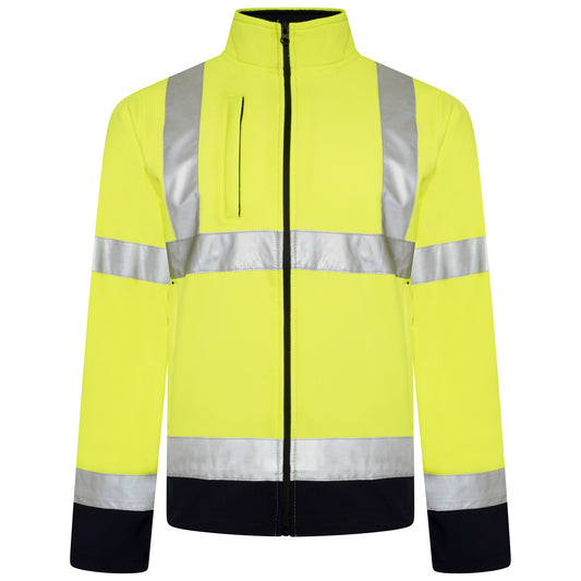 men yellow work jacket