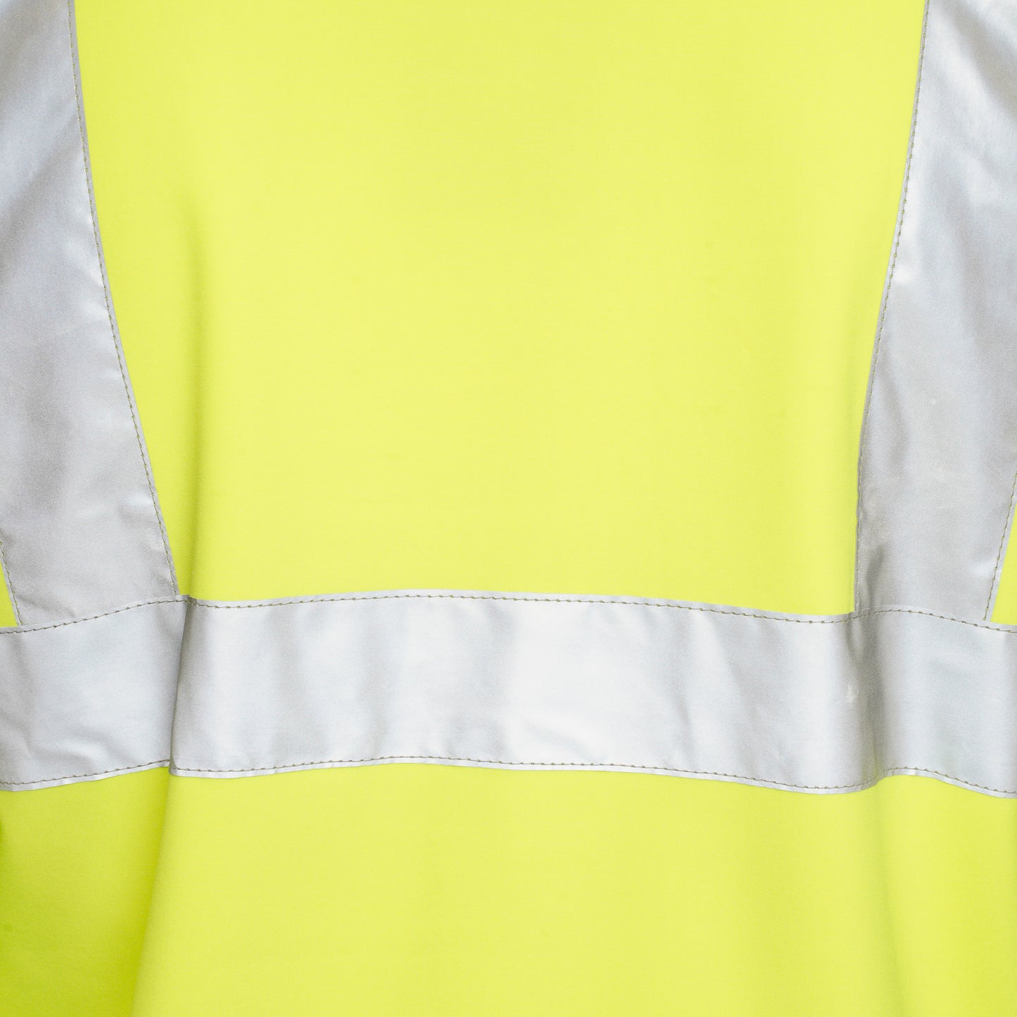Men Hi Visibility Waterproof Yellow Workwear Jacket
