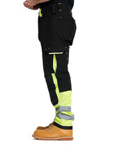 Sam Caan Men's Softshell Work Trousers with Multi Pockets