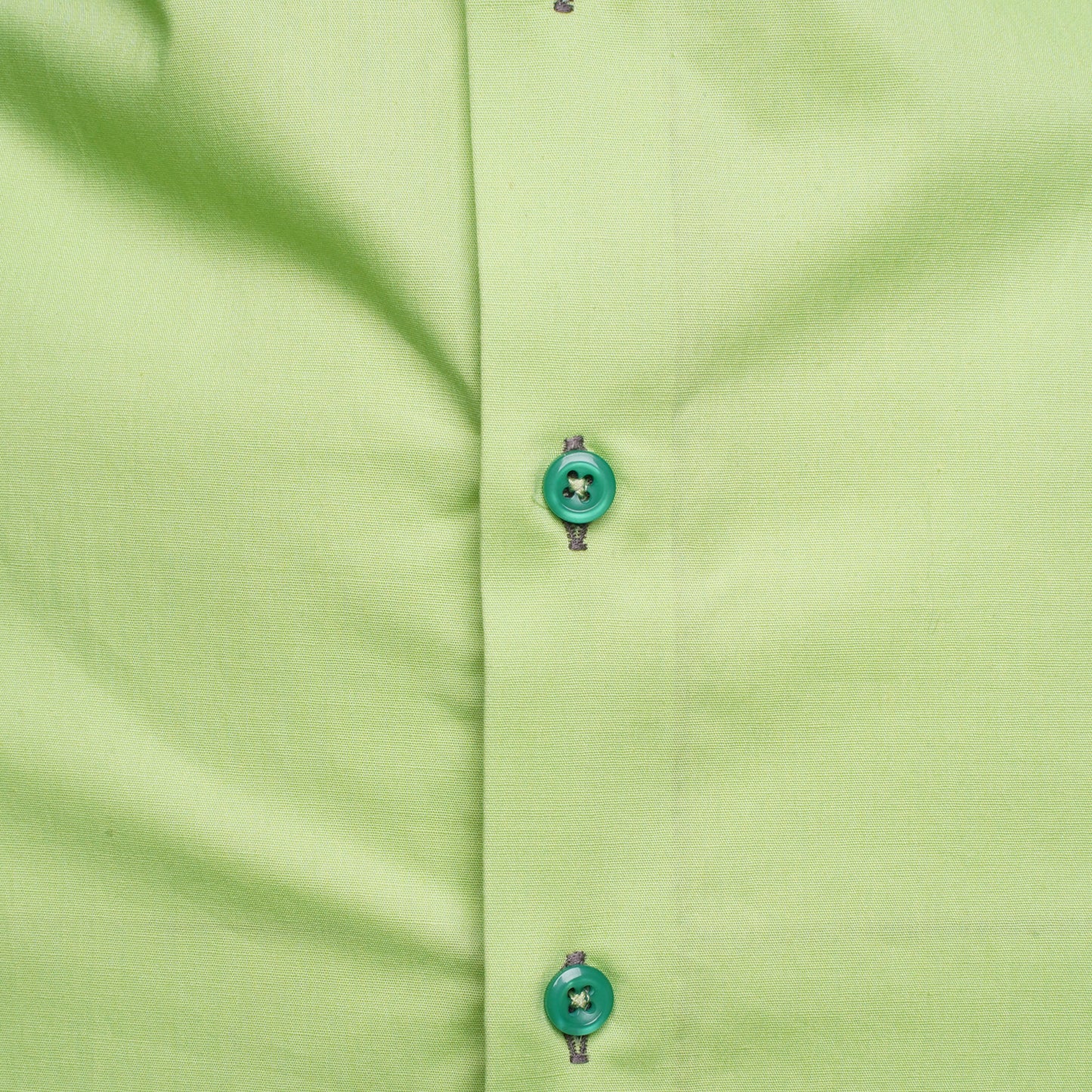 Men Green Triple Collar Regular Fit Shirt