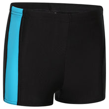 Men Swim Trunk Black Turquoise