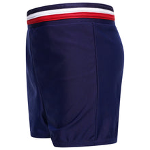 Boys Navy Swim Trunk with Drawstrings