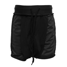 Boys Black Swim Trunk with Drawstrings