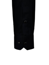 Sam Caan Black Sequin Wedding & Party Shirt for Men SC327
