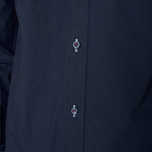 Men Navy Slim Fit Shirt UK Flag SC318