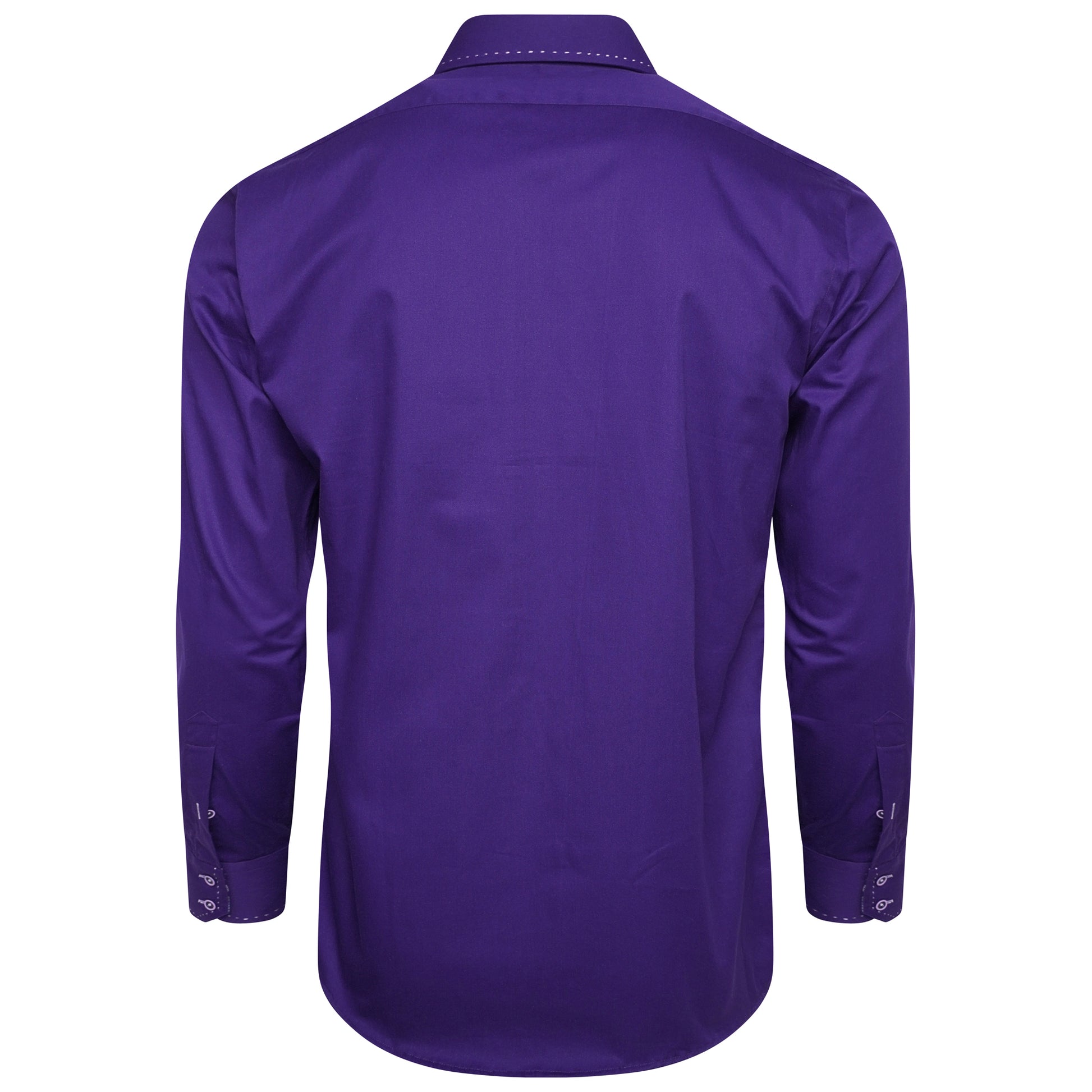 Men's Purple Long Sleeve Shirt