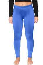 Women Swimming Legging Blue with Drawstrings