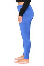 Women Swimming Legging Blue with Drawstrings