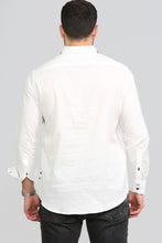 Men White Regular Fit Shirt 1009