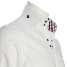 Men White Slim Fit Shirt 1009