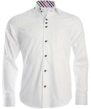 Men White Slim Fit Shirt 1009