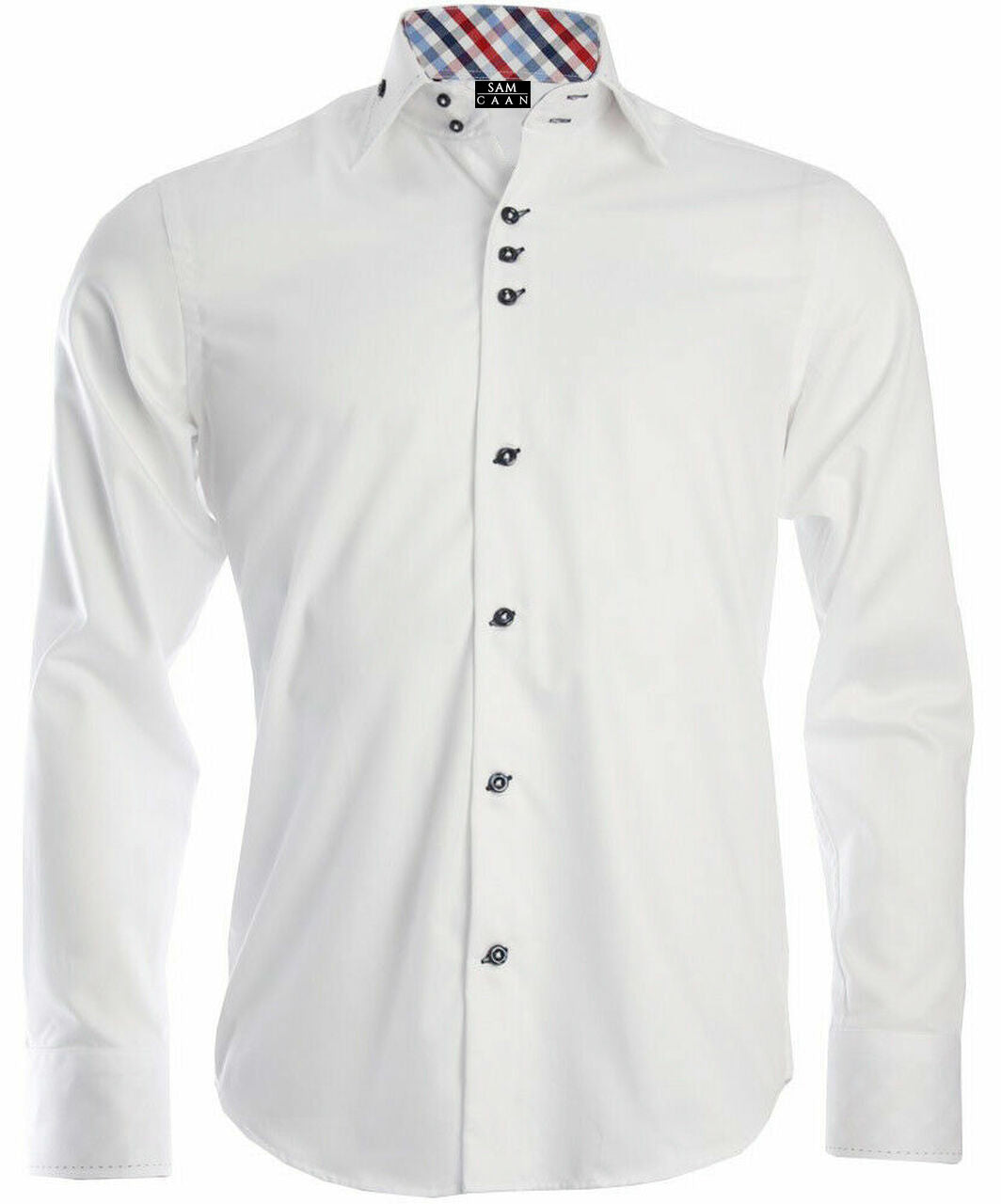 Men White Regular Fit Shirt 1009