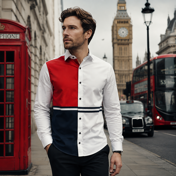 Men White Regular Fit Shirt 301