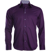 Men Purple Regular Fit Shirt 1003