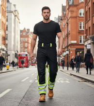 Sam Caan Men's Softshell Work Trousers with Multi Pockets