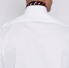 Men White Slim Fit Shirt SC301