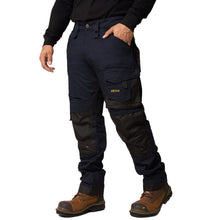 Sam Caan Heavy Duty Multi Pockets Men Work Trouser Navy STY9