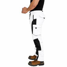 Sam Caan Men's White Softshell Painter Trousers