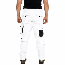 Sam Caan Men's White Softshell Painter Trousers